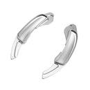 Steering wheel shift paddles for Mazda 6 Atenza 2009-15, aluminum silver