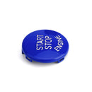 Start Stop Motor Button Switch Cover til BMW E Chassis E91 X5 E70 E60 Blue