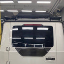 Kulfiberdæksel til reservehjulsmonteringshuller, egnet til Mercedes-Benz W464 og W465 (2019–2026).