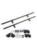 6.6 Foot Round Tube Aluminium Library Slider Ladder Maskinvaresett med brems