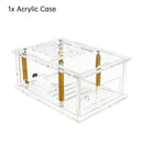 Raspberry Pi 5 PCI-E Adapter Housing PCIe på M.2 Adapter Board Acryl Box Cooler