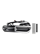 Iluminação de ventilação de entrada de ar da carenagem frontal LED para Touring Street Glide 2014-2024
