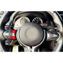 Schaltwippenverlängerung für BMW F-Serie F30 F31 F32 F10 X3 X5 Aluminium Schwarz