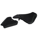 2014–2025 2024 Für Kawasaki Z1000 Fahrer- und Beifahrersitz-Set Rücksitzkissen Schwarz