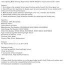 2011-2018 Toyota Sienna Wickelfeder mit Lenkwinkelsensor 89245-0E020