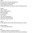 2020–2023 Mercedes Benz GLA-luokan H247 Deluxe-etulattian säleikkö