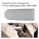 Grau Leder Armlehne Center Console Deckel Für VW MK4 Jetta Bora Golf 18D867173