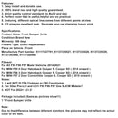 Vuodesta 2014 mini F55 5-ovinen SchraKheck Cooper S, Cooper SD GP -tyylinen, kiiltävä musta, punainen koristegrilli