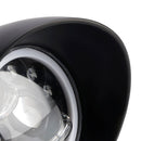 5.75" Motorcycle Spotlight Headlight Fog 9-Bulbs For Motorcycle Scooter Chrome