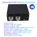 SDR Mottagningsomkopplare Antenndelning Transceiver TR Switch Box 100W DC 160MHz EU-kontakt