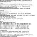 Hinten Rechts Seite Power Schiebetür Motor Kabel 72010-TK8-305 Für Honda Odyssey