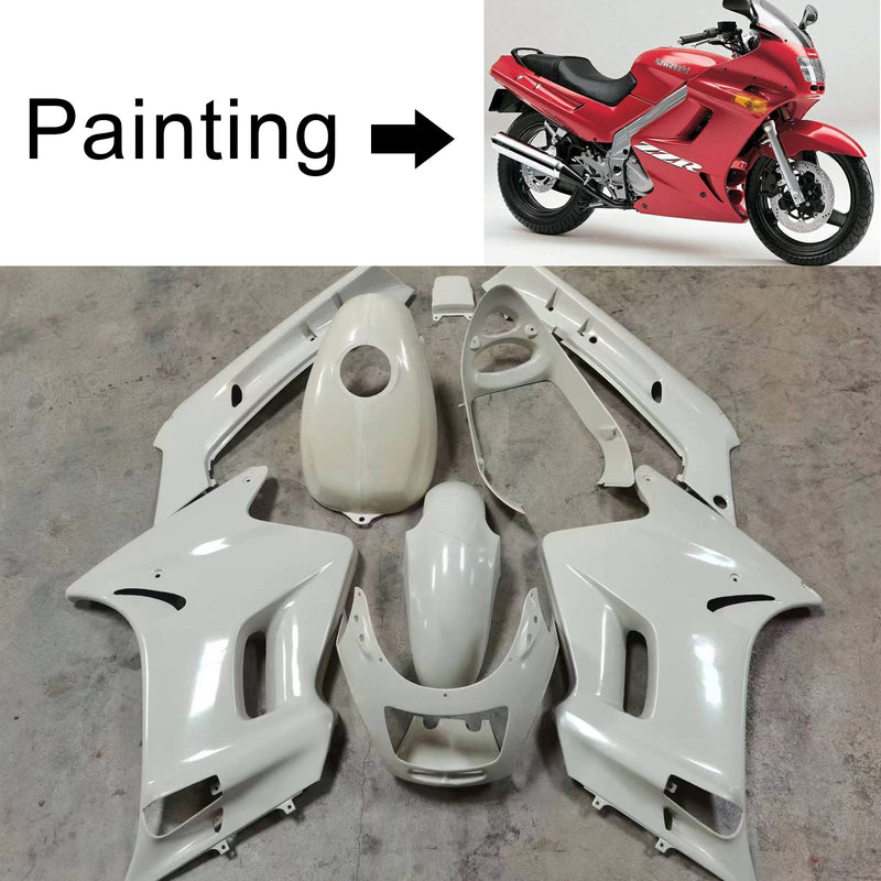 1996-2007 Kawasaki ZZR250 Injection Fairing Kit, kropp, ABS