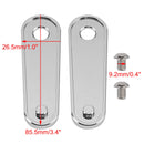 1993-2023 Electra Glides Road Glides Hintere Trittbrett Fußrasten Rahmenplatten