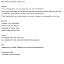 2020-2023 HONDA CRF1100L Bakskärmskåpa