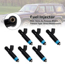 Dla Dodge RAM 1500/2500/3500 VAN 5.2L V8 2000-2003 6 sztuk wtryskiwaczy FJ454 04854181