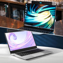 100Hz kablede USB-computerhøjttalere Stereo Soundbar til pc og bærbar, sort