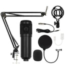BM800 USB kondensatormikrofon for PC Studio Mikrofonsett Vokalstreaming
