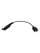 K-Interface kuulokkeiden liitinmuunninkaapeli GP328plus, GP338plus, GP344 ja GP388