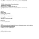 2003–2006 Infiniti G35 2x Flache Halterungsschienen-Sitzhalterungsadapter