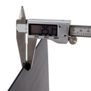 Parallellogram tomt aluminiumlegering registreringsskylt DIY universell passform för motorcykel