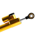 Universal Motorcycle CNC Adjustable Steering Damper Stabilizer Top Gold