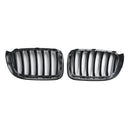 2014–2017 BMW X3 F25 Facelift glänzend schwarz Frontstoßstange Nierengrill 51117338571