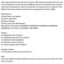 1 sztuki zawór wtrysku 0261500792 Fit vw Beetle Golf Jetta Tiguan 2.0L 06A906036Q