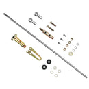 21" Adjustable Column Shift Linkage Kit ACA-1807 Für AOD Ford Transmission