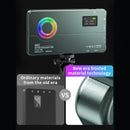 D02 RGB Fill Light Videokamera Mobiltelefon Live Full Color LED Fill Light