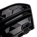 2023+ Audi A6 C8PA S-Line S6 2PCS Frontstoßstange Nebelscheinwerfer Kühlergrill Zierleiste Schwarz