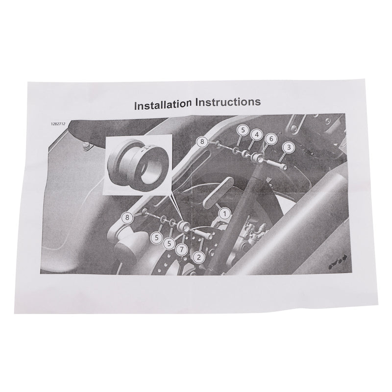 2022–2025 Softail Low Rider ST FXLR ST abnehmbarer Doppel-Tour-Pack-Montageträger, Chrom