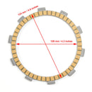 Clutch Friction Disc Set for Ducati Superbike 848 08-10 Multistrada 1100 07-09