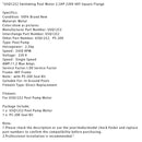 USQ1252-uima-altaan moottori 2,5 ps 230 V 48y neliölaippa PS-200-tiivistysnopeudella