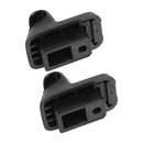 2x sorte solskærmsclips 1RF14DX9AB Velegnet til Chrysler 300 Dodge Charger 2011-2020