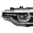 Faros delanteros LED izquierdo + derecho para BMW Serie 3 F30 F31 2016-2019 sin AFS