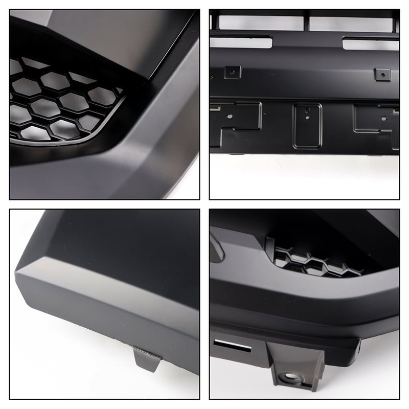 Matt Black Ranger Raptor Style Front Bumper Grille Für Ford Ranger 2019-2023 T8