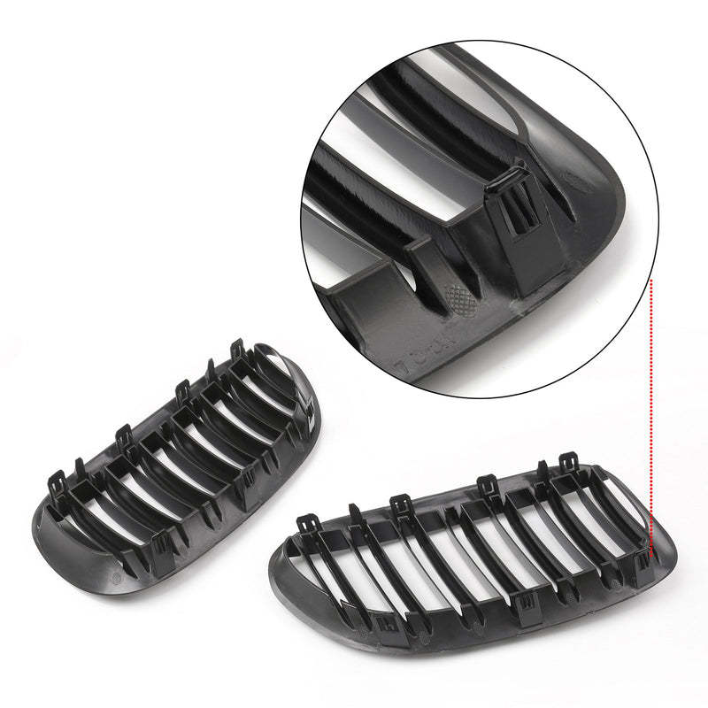 2004–2010 BMW E63 E64 M6 645Ci 650i M6 Paar Frontstoßstange Haubengrill