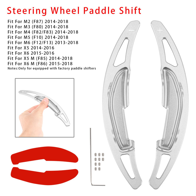 Lenkrad Paddle Shifter Erweiterung Für BMW M3 M4 X5M X6M Aluminium