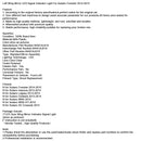 Linken Außenspiegel LED-Signalanzeigeleuchte für Subaru Forester 2014-2015