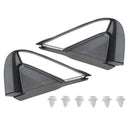 Paar Frontscheibe Kotflügel Ecke Abdeckung Trim Molding für GMC Terrain 2018-2024