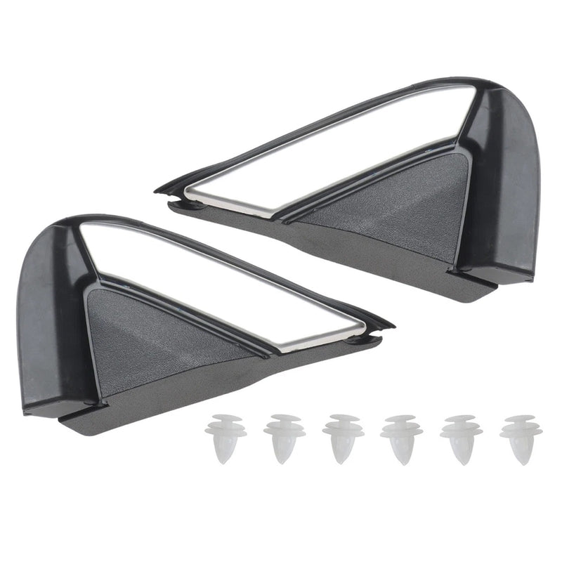 Paar Frontscheibe Kotflügel Ecke Abdeckung Trim Molding für GMC Terrain 2018-2024