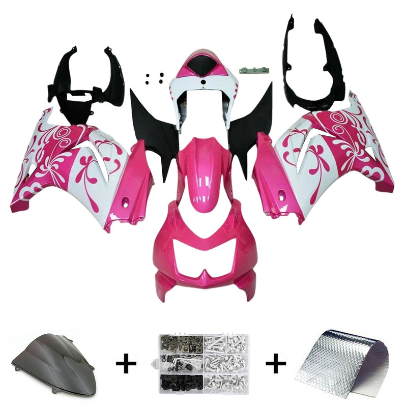 2008-2012 Kawasaki EX250 Ninja250R Injection Fairing Kit Body Plastic ABS