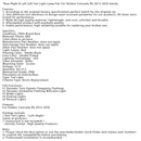 2012–2020 Holden Colorado RG hinten rechts und links LED Rücklicht Lampe Paar Rauch