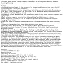 Tragbarer Wassererhitzer für Wohnmobil-Camping, 7800 mAh, 3,3 Stunden Akkulaufzeit, wiederaufladbar, für Camping und Reinigung