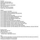 Rechte Seite Nebel Licht Lünette Für Dodge Charger 2015-2022 68280428AA