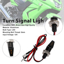 12V LED Blinker Anzeige Licht 8mm Universal Motorrad Für Yamaha