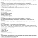 2021–2025 BMW 4er G26 Gran Coupé MP Style Heckspoiler in Schwarz glänzend