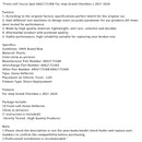 2021–2024 Jeep Grand Cherokee L Front links Fascia Spat 68421753AB