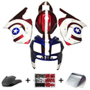 2002-2005 Kawasaki ZX12R juego de carenado de inyección cuerpo plástico ABS