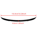 Spoiler trasero en negro de alto brillo para BMW X3 F25 2010-2018